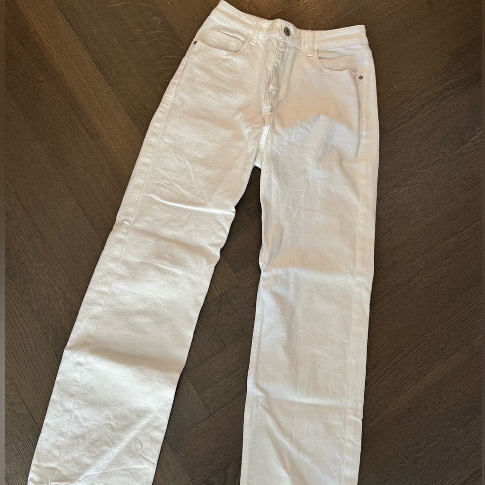 Art Du Basic White Jeans